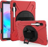 Samsung Galaxy Tab S6 Hoesje - Heavy Duty Case - Rood