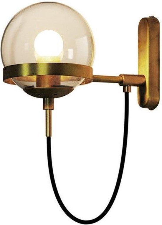Hanglamp Industrieel Modern Wandkandelaar Amerikaanse glazen bol Wandlamp  Retro Land... | bol.com