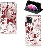 Bookcase iPhone 11 Pro Max Watercolor Flowers