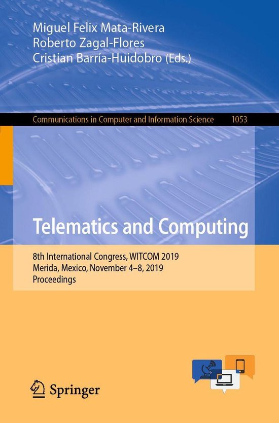 Springer Nature Proceedings Computer Science - Telematics an ... - cover