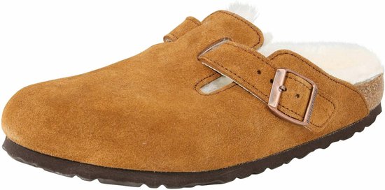Birkenstock Boston Narrow Dames Clogs - Mink - Maat 38 | bol.com