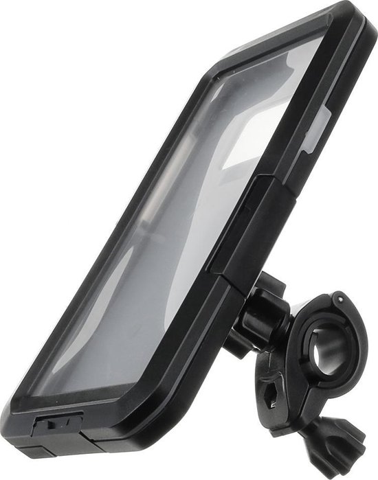 Maak avondeten verontreiniging motor Motor Bike Phone GPS Houder onderwater waterdichte behuizing voor Samsung  S8 S9 | bol.com