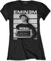 Eminem Dames Tshirt -M- Arrest Zwart