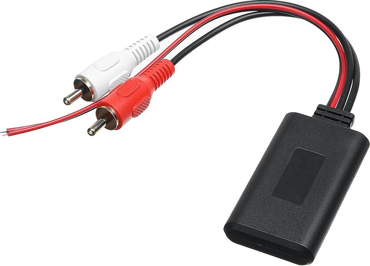 Universele auto Bluetooth-verbindingsadapter voor stereo met RCA AUX IN  audio-invoer... | bol.com