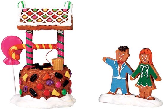 Lemax - Wishing Well Of Delight, Set Of 2 uit de 2017 Collectie