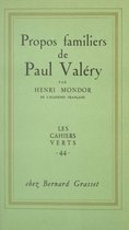 Propos familiers de Paul Valéry