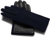 NapoROSE echt lederen touchscreen handschoenen | Blauw | maat M