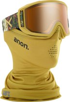 Anon Relapse goggle camo / sonar bronze (met MFI mask en extra amber lens)