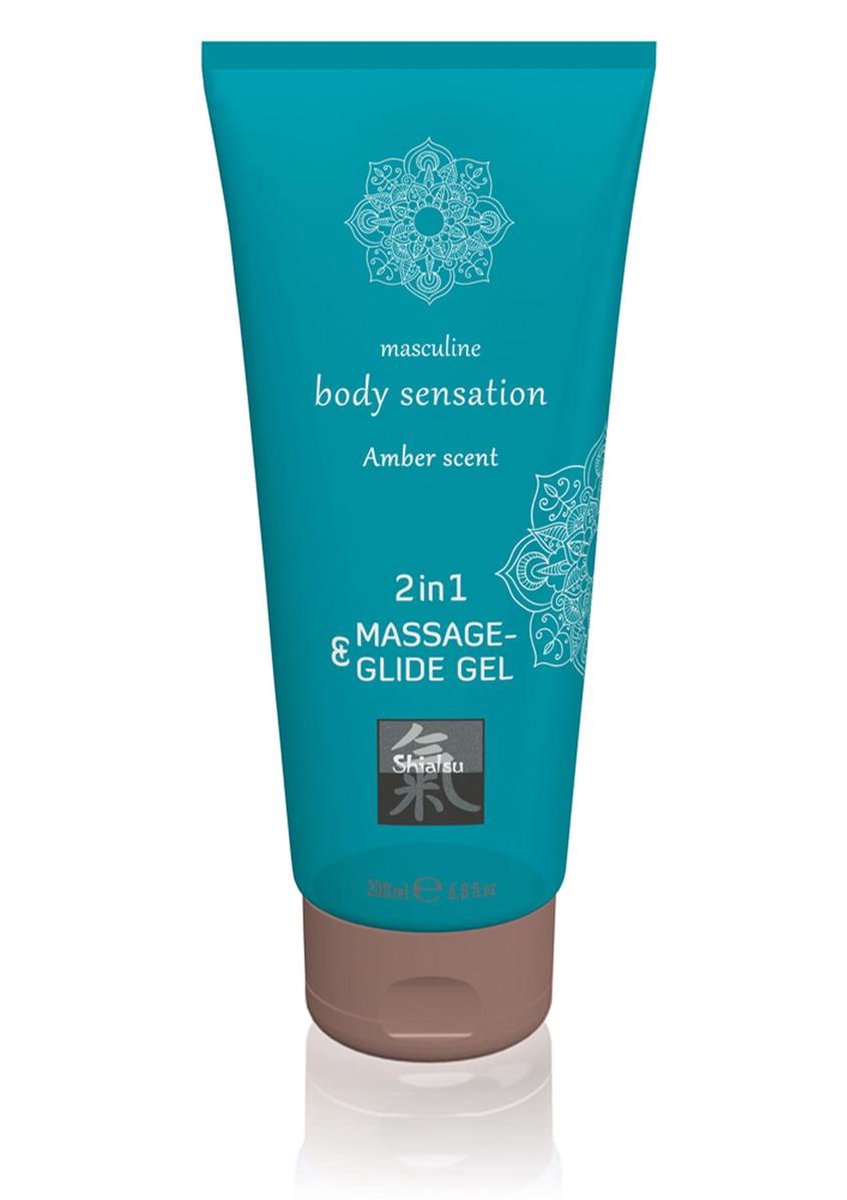 Goedkoopste Shiatsu Massage- & Glide Gel 2 In 1 - Amber
