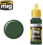 AMMO MIG 0238 FS 34092 Medium Green - Acryl Verf flesje