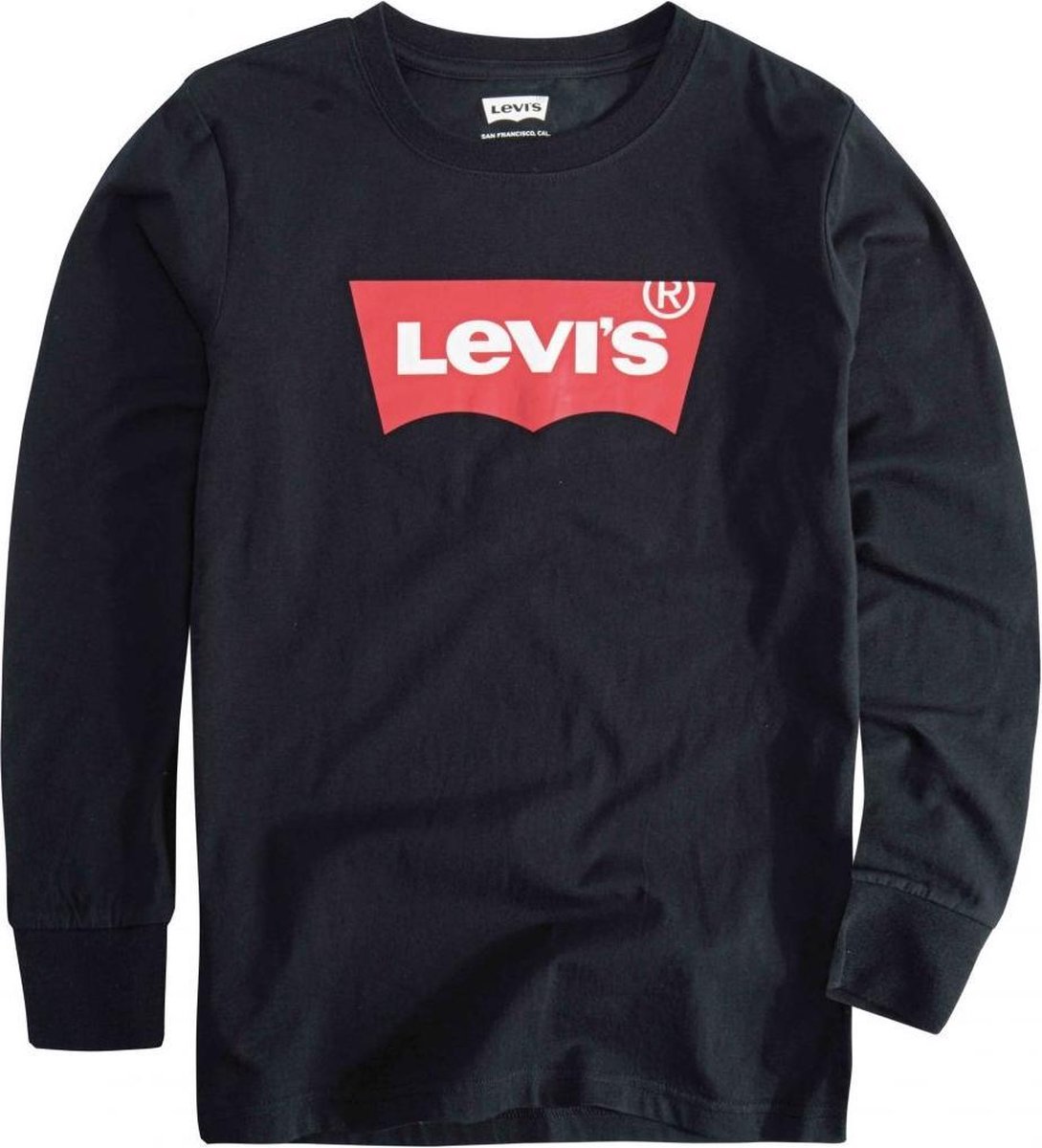 Levi's Jongens t-shirts & polos Levi's 10Tee-shirt, Debardeur,Top zwart 140