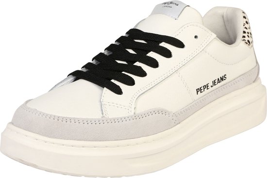 Pepe Jeans sneakers laag abbey bass Wit-40 | bol.com