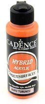 Cadence Hybride acrylverf (semi mat) Oranje 01 001 0012 0120  120 ml