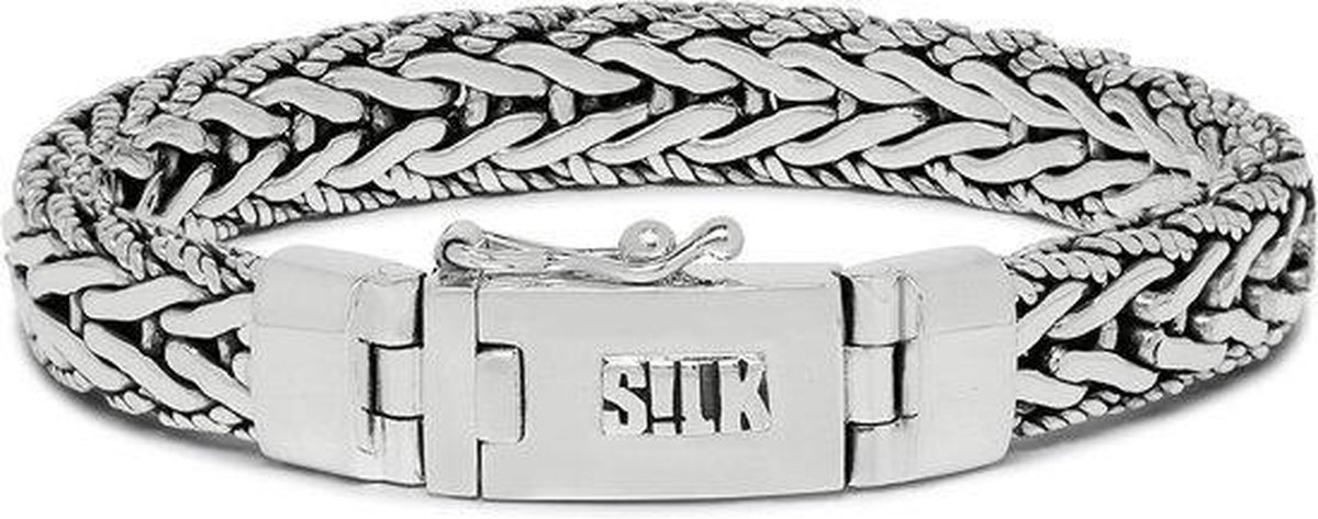 SILK Jewellery - Zilveren Armband - Infinite - 237.22 - Maat 22