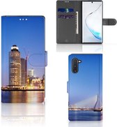 Geschikt voor Samsung Galaxy Note 10 Flip Cover Rotterdam