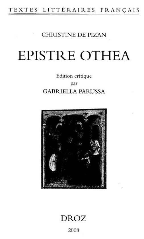 Textes littéraires français - L'Epistre Othea - cover