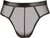 Wetlook Slip Met Open Achterkant - Zwart