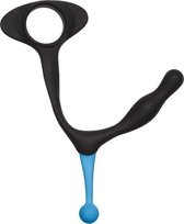 OptiMALE Duo Cockring & Prostaatmassager - Zwart
