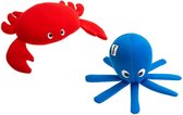 Neop dog toy octo blue, 33x33x15cm