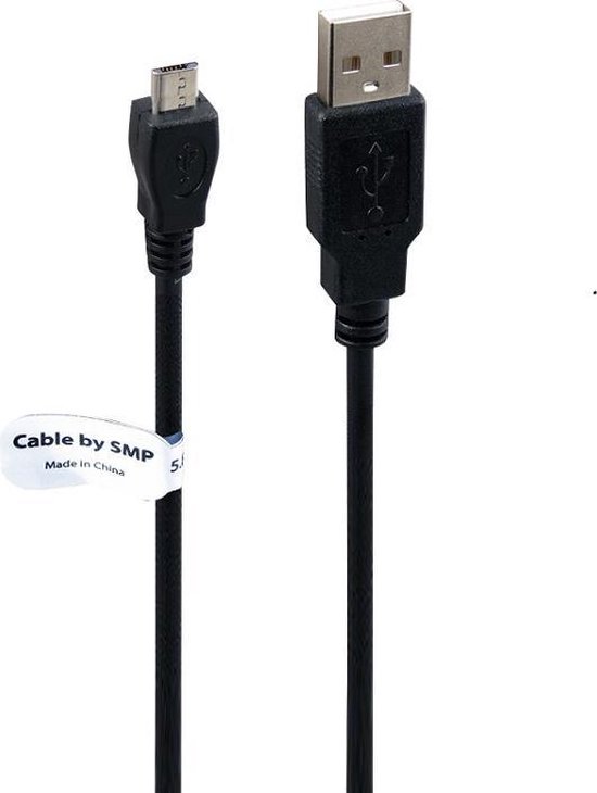bol.com | Zware kwaliteit 0,3 m USB oplaadkabel. Oplaadsnoer kabel voor  snelladen. Past ook op...