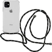 iMoshion Backcover met koord iPhone 11 hoesje - Zwart Goud