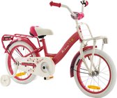 2Cycle Magic Kinderfiets - 16 inch - Roze-Wit - Meisjesfiets