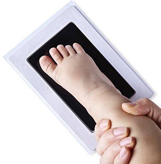 Leuke Baby Voet En Handafdruk - Inkt - Zwart — afbeelding 3