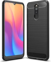 Rugged TPU hoesje voor Xiaomi Redmi 8 / 8A - zwart