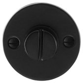 Toiletgarnituur 51x4mm stift 8mm smeedijzer zwart