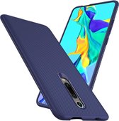 Texture TPU hoesje voor Xiaomi Mi 9T - blauw