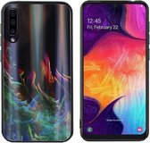 BackCover Aurora Glass voor Samsung A70 Groen