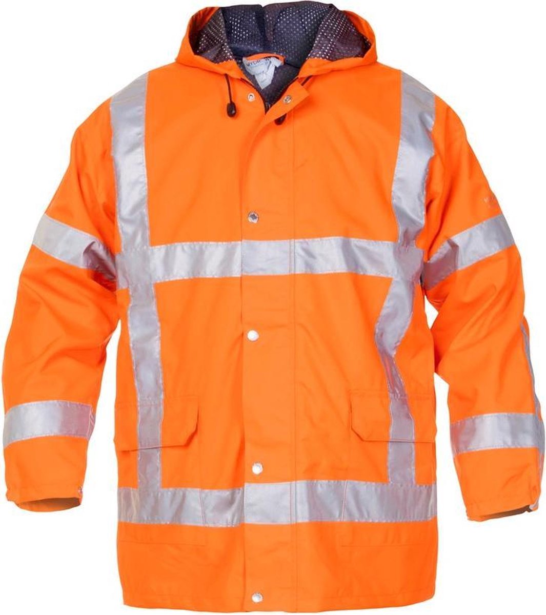 Hydrowear Regenjas Fluor Oranje Mt 2xl