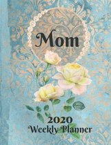 Plan On It Large Print 2020 Weekly Calendar Planner 15 Months Notebook Includes Address Phone Number Pages - Mom