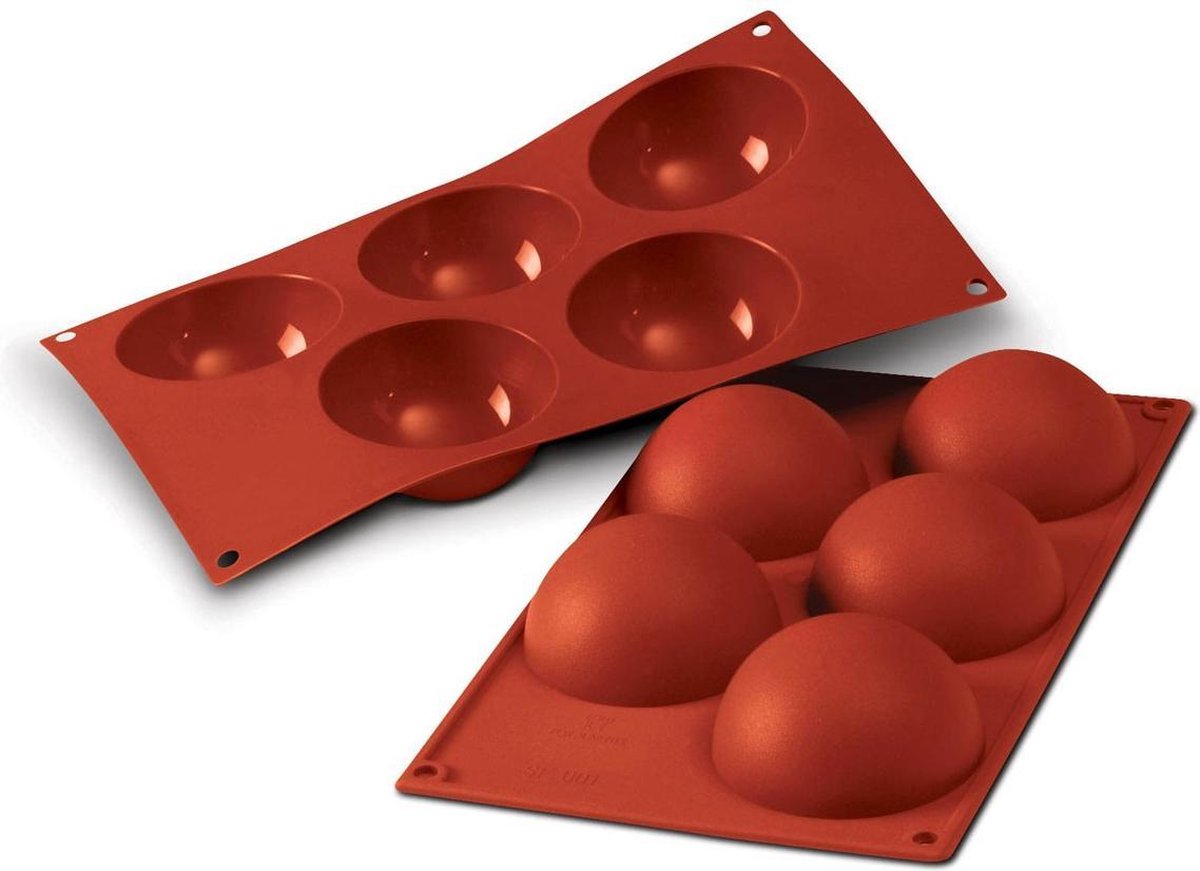Silikomart Cupola Siliconen Mal 80x40mm