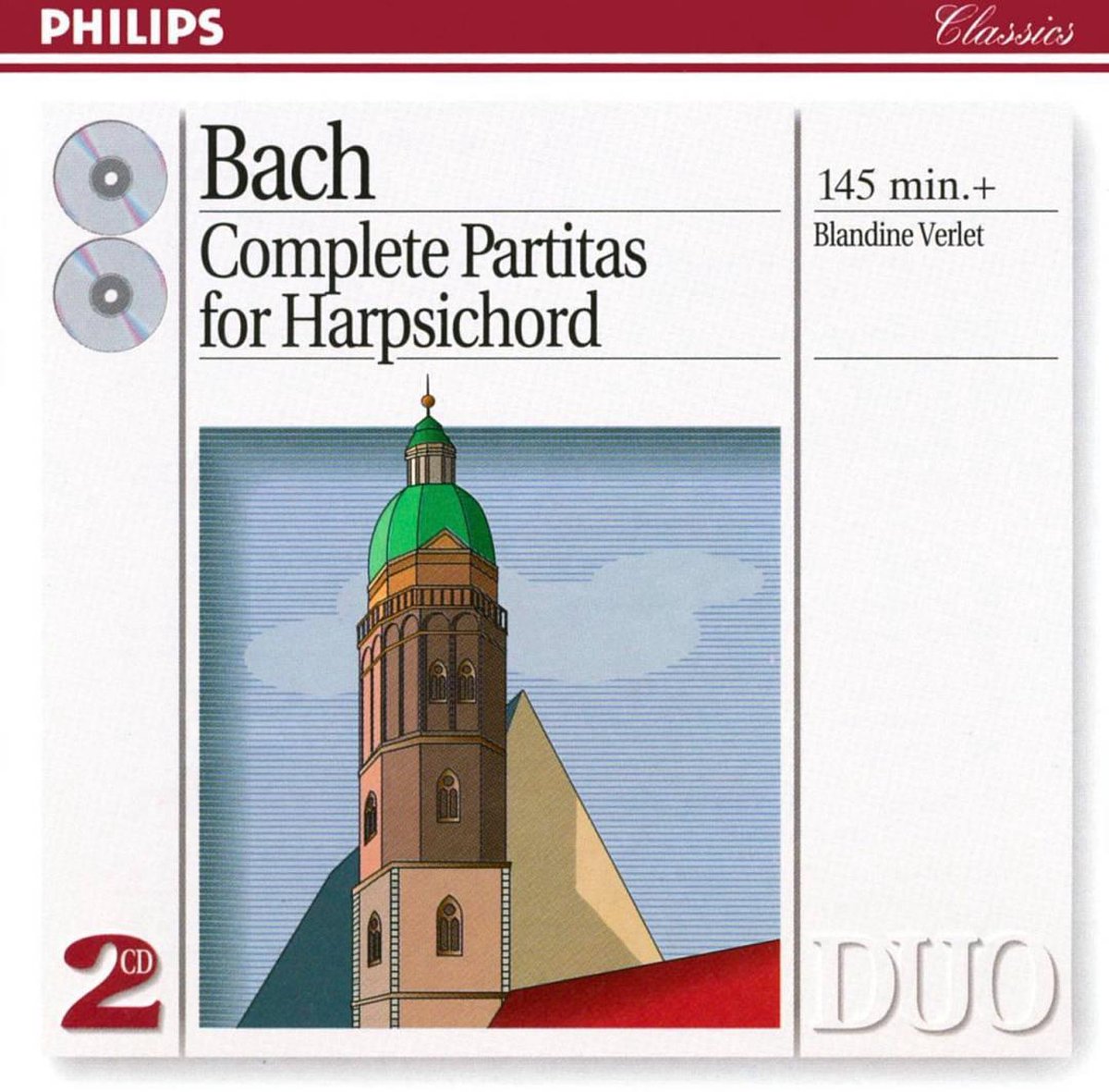Afbeelding van product Bach: Complete Partitas for Harpsichord  - Blandine Verlet
