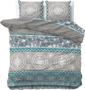 Sleeptime Woolly - Dekbedovertrekset - Lits-Jumeaux - 240x200/220 + 2 kussenslopen 60x70 - Turquoise