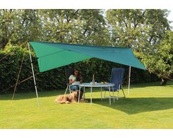 Eurotrail Tarp 3 50% Uv Bescherming 300 X 300 Cm Polyester Groen