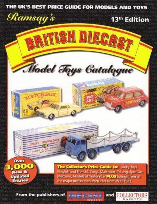 Ramsay'S British Diecast Model Toys Catalogue - cover
