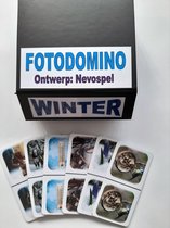 Denkspel voor mensen met dementie FotoDomino Winter