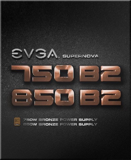 EVGA 110-BQ-0850-V2 power supply unit 850 W ATX Zwart | bol.com