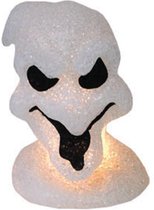 Lichtgevend spook hoofd decoratie - Feestdecoratievoorwerp