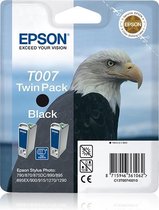 Epson Eagle Dubbelpack Black T007