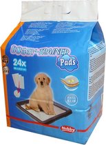 Nobby doggy trainer pads antislip, type 2 wit 62,5 x 48 cm  -  32 gr