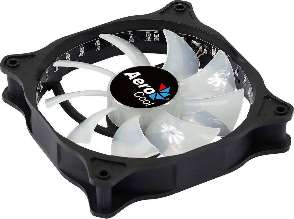Ventilator Aerocool Cosmo 12 FRGB Ø 12 cm 1000 rpm RGB LED