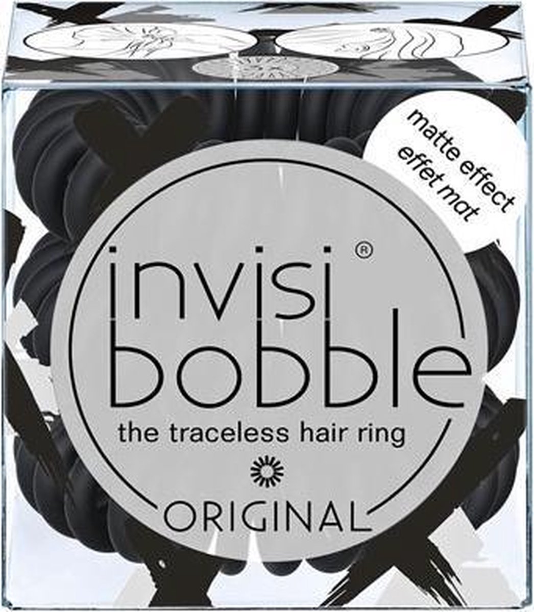 Invisibobble Original - Mattitude No Doubt Black - Haarelastiek/haarband -3  st. | bol.com