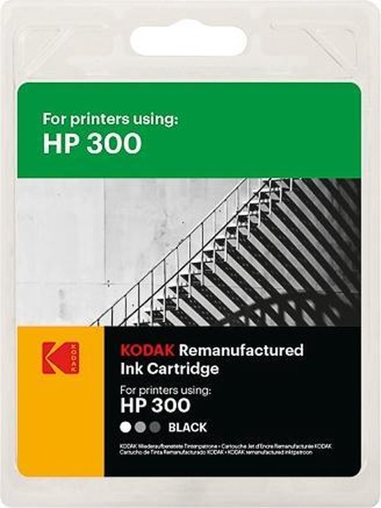 Inkt Cartridge Geschikt Voor Hp 300 Black 5792