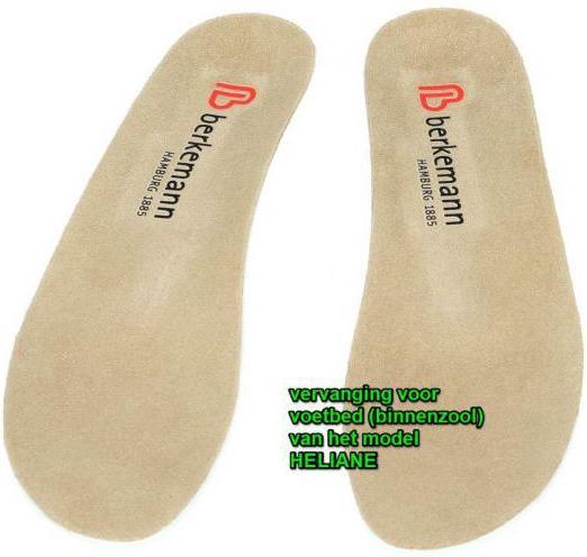 Berkemann - beige donker - binnenzolen - maat 40