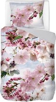 Snoozing Blossomtree - Dekbedovertrek - Eenpersoons - 140x200/220 cm + 1 kussensloop 60x70 cm - Multi kleur