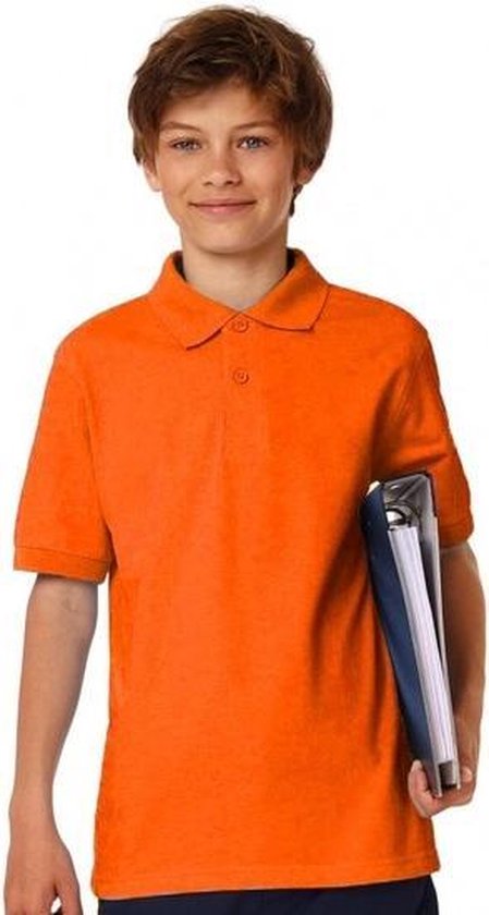 Oranje poloshirts voor jongens - Holland feest kleding voor kinderen -  Supporters/fan... | bol.com