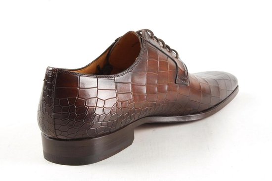 Heren Nette Schoenen Magnanni 22009 Caoba Bruin - Maat 42 | bol.com